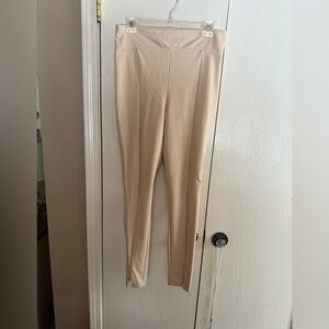 Express Cream “Leather” Women's Pants